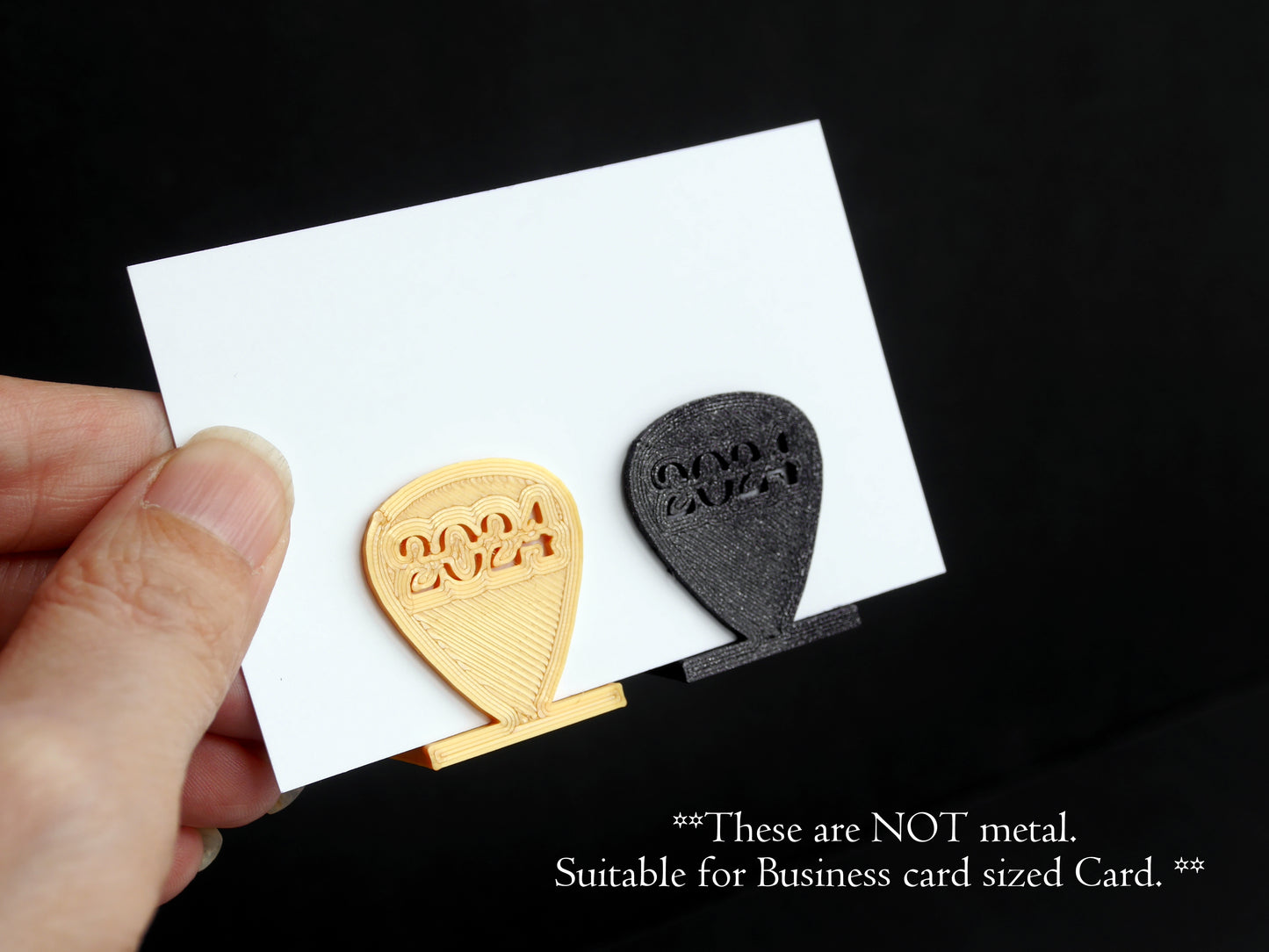 Guitar Pick Plectrum Shape Place Card Holders
