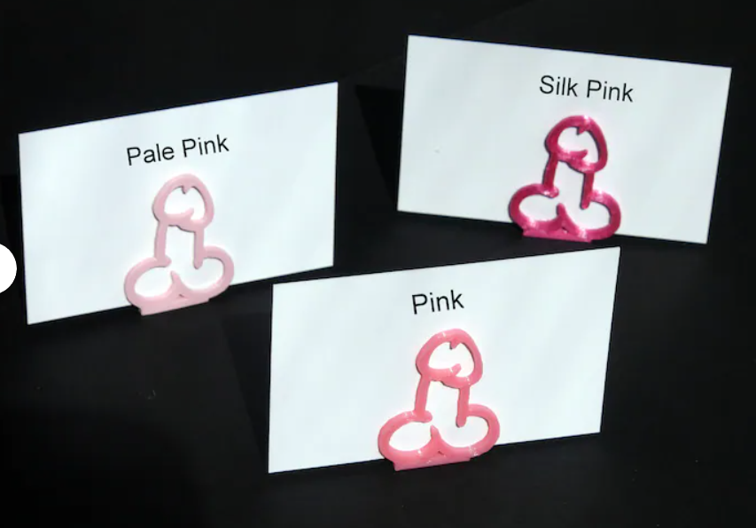 Boob Shaped Party Escort Name Card Holders
