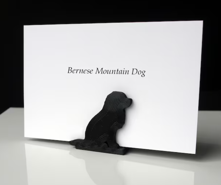 Dog Shaped Place Card Holders - Alsatian Labrador German Shepherd Schnauzer