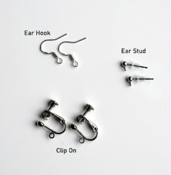 Gothic Silver Spike Style Filigree Earrings (Ear Hook, Stud or Clip On)