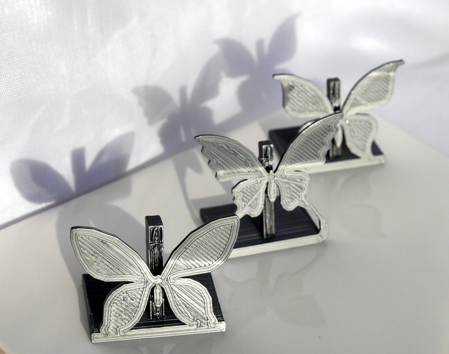 Butterfly Shaped Colourful Place Card Stands