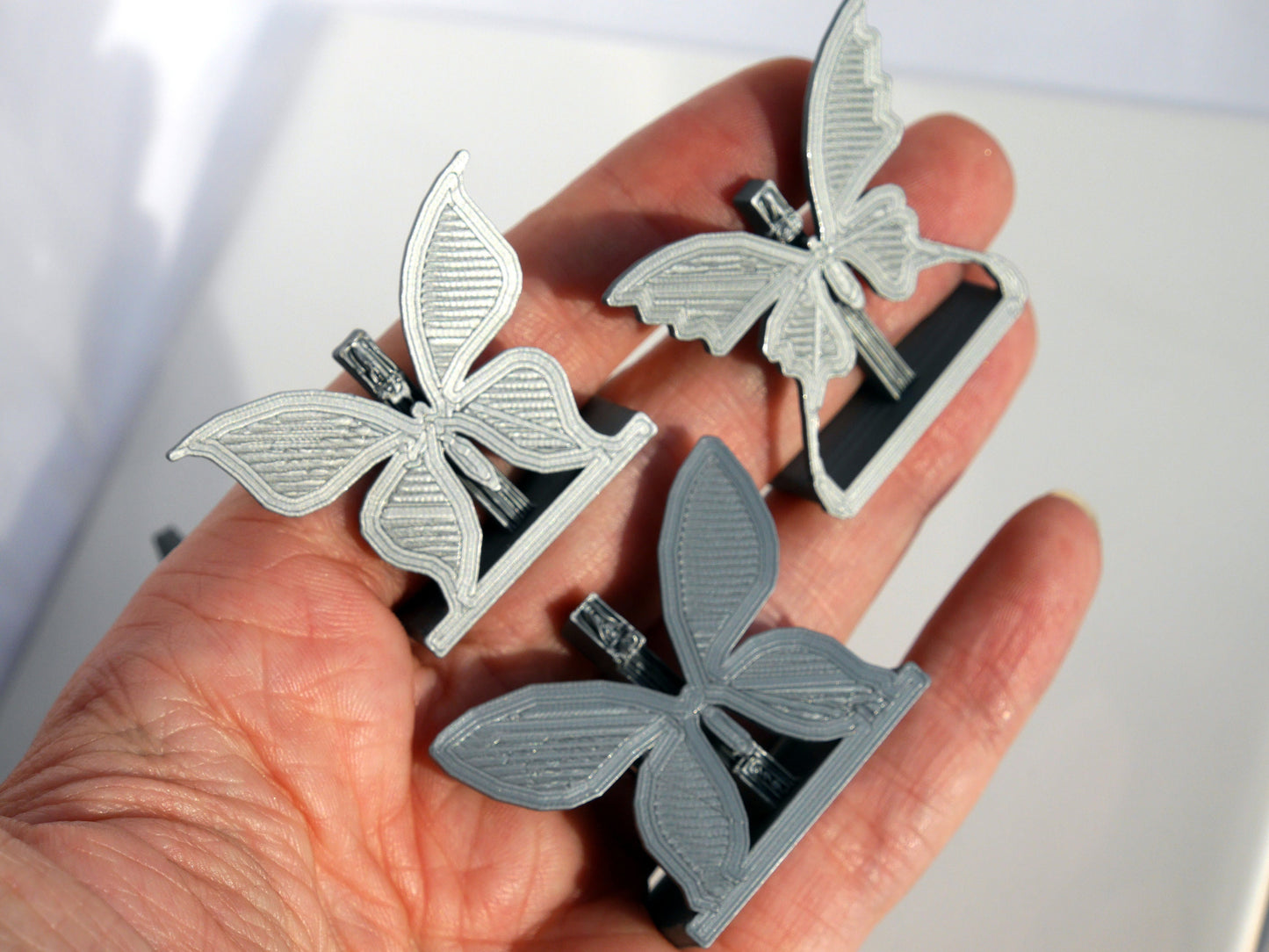 Butterfly Shaped Colourful Place Card Stands