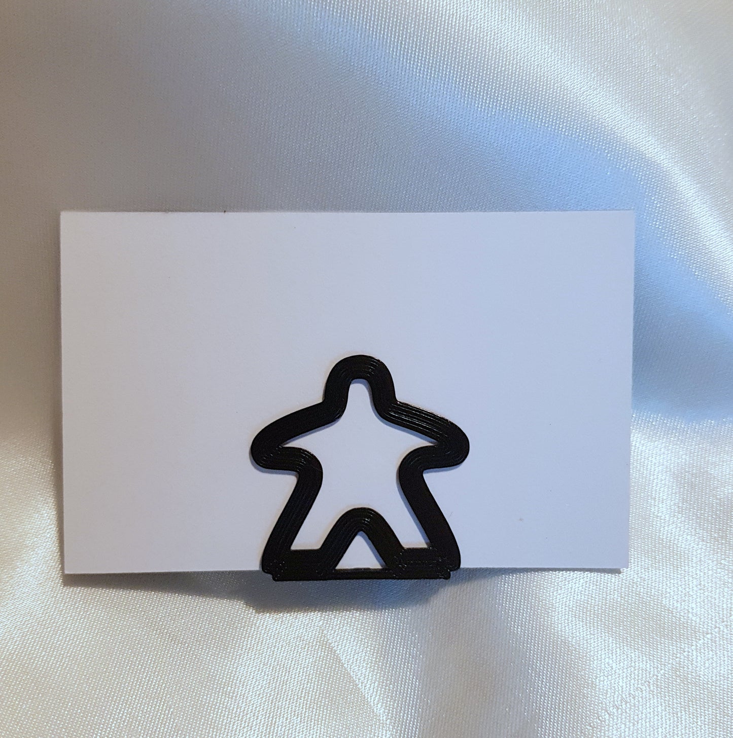 Board Game Theme Meeple Shaped Name Card Holders