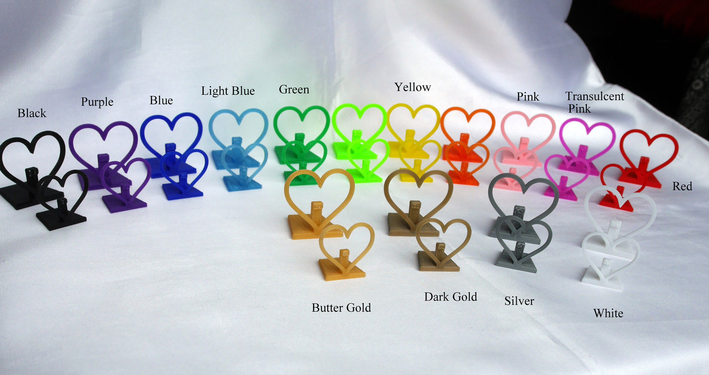 Hanukkah Symbol Seven Branched Menorah Name Card Stands