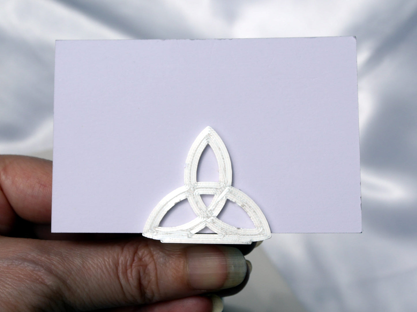 Celtic Symbol Shaped Place Card Holders