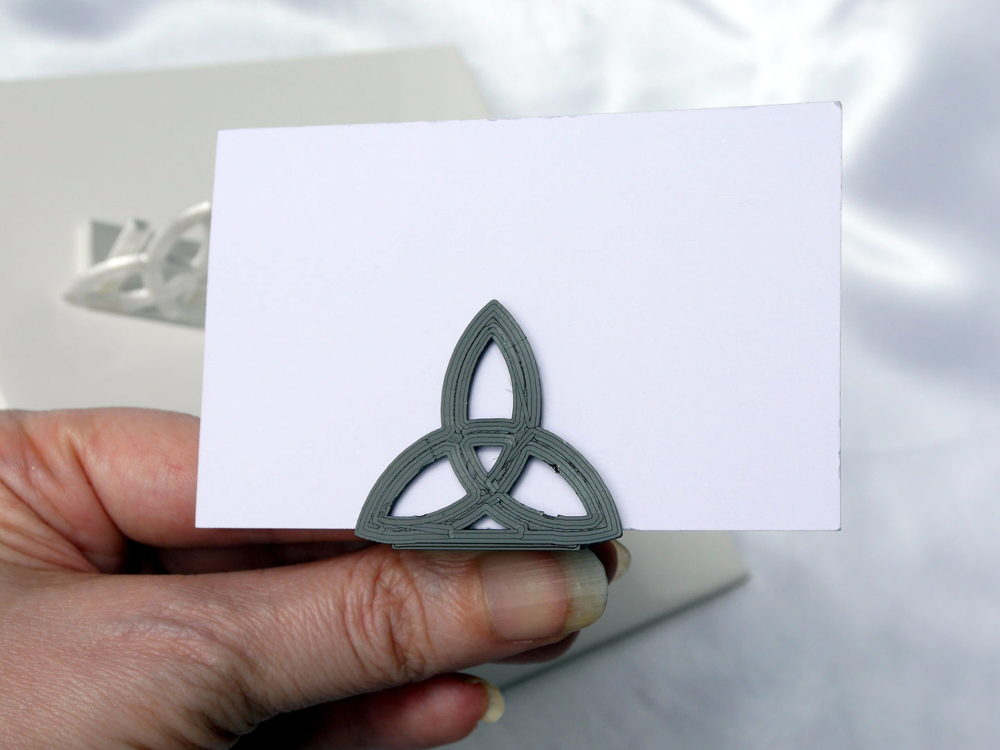 Celtic Symbol Shaped Place Card Holders
