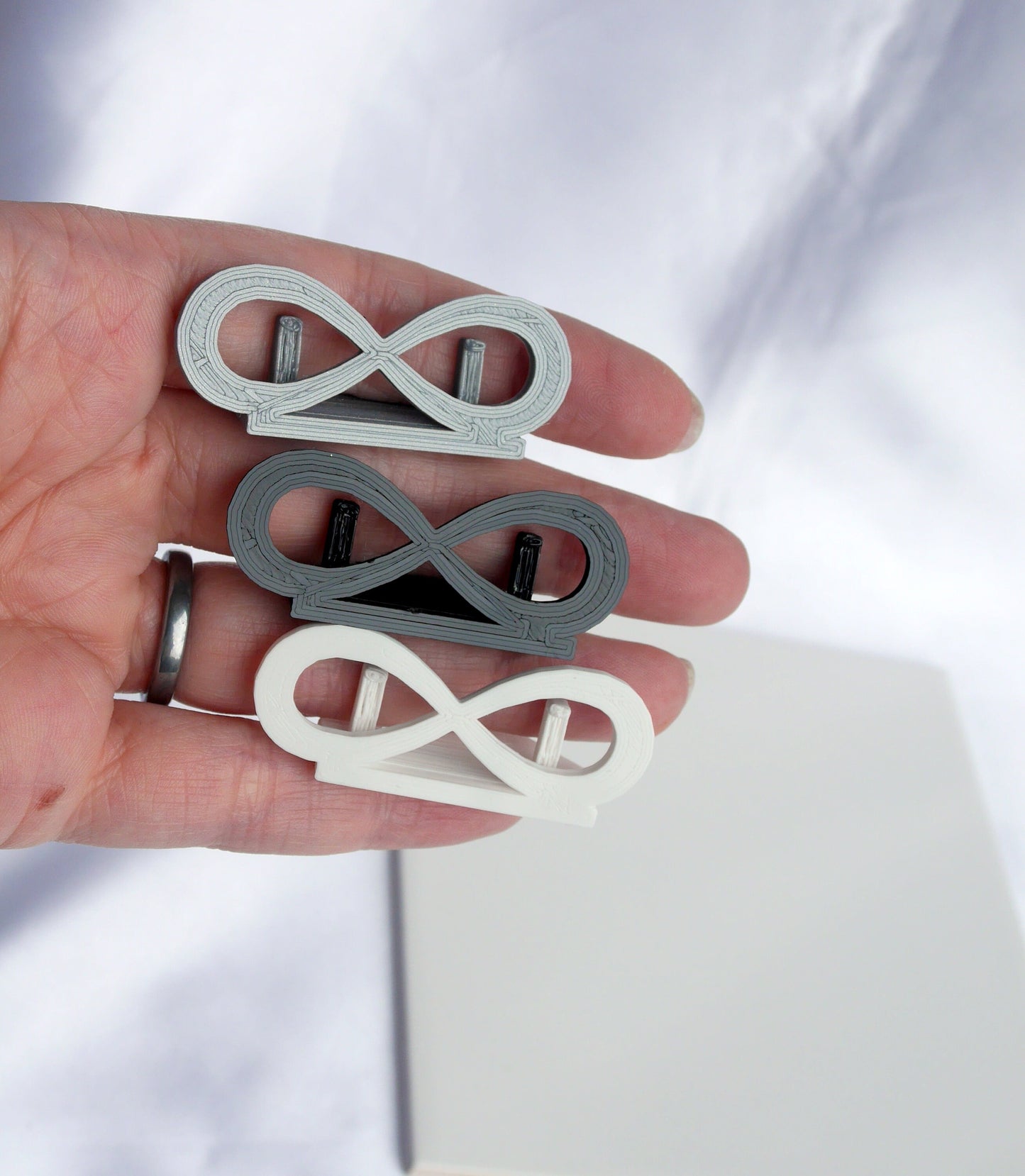 Infinity Symbol Shaped Wedding Name Stands
