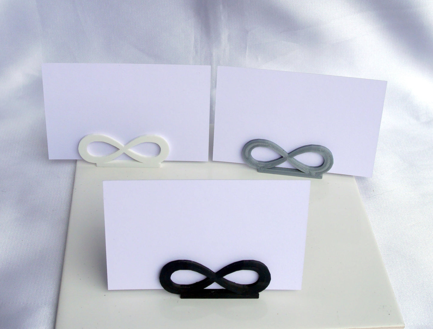 Infinity Symbol Shaped Wedding Name Stands