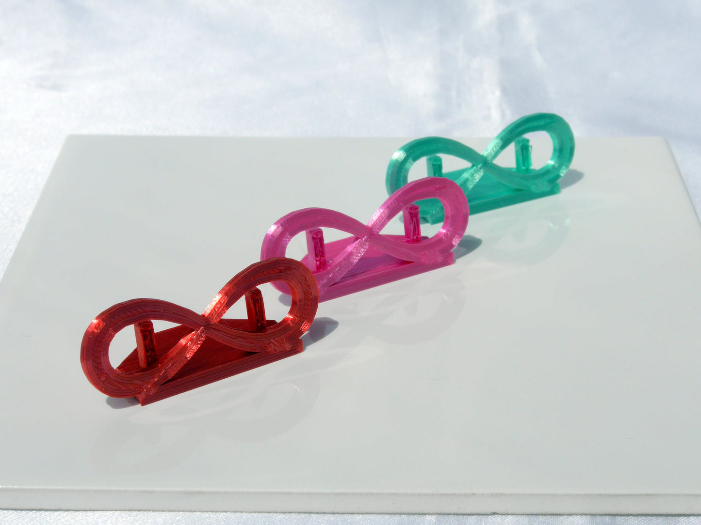 Infinity Symbol Shaped Wedding Name Stands