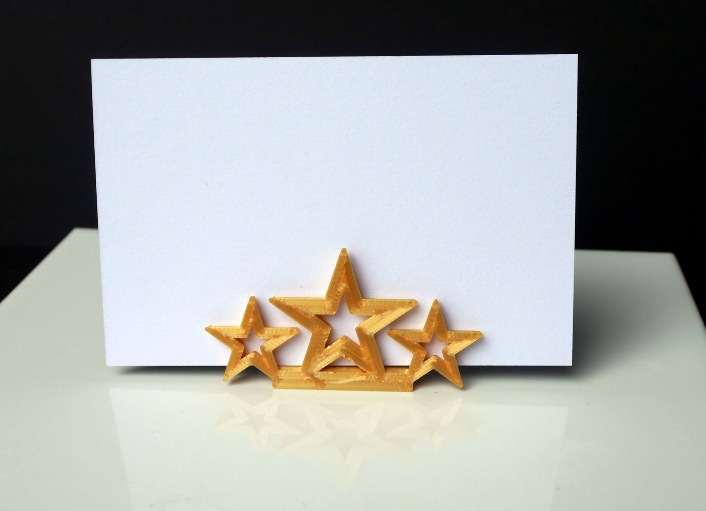 Large Star Shaped Wedding Table Name Stands