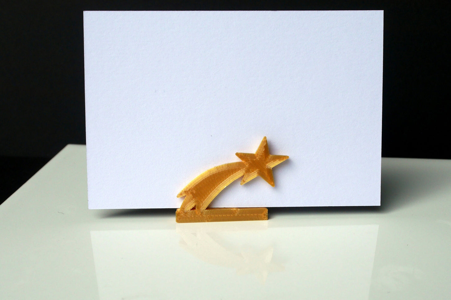 Shooting Star Shaped Wedding Name Stands