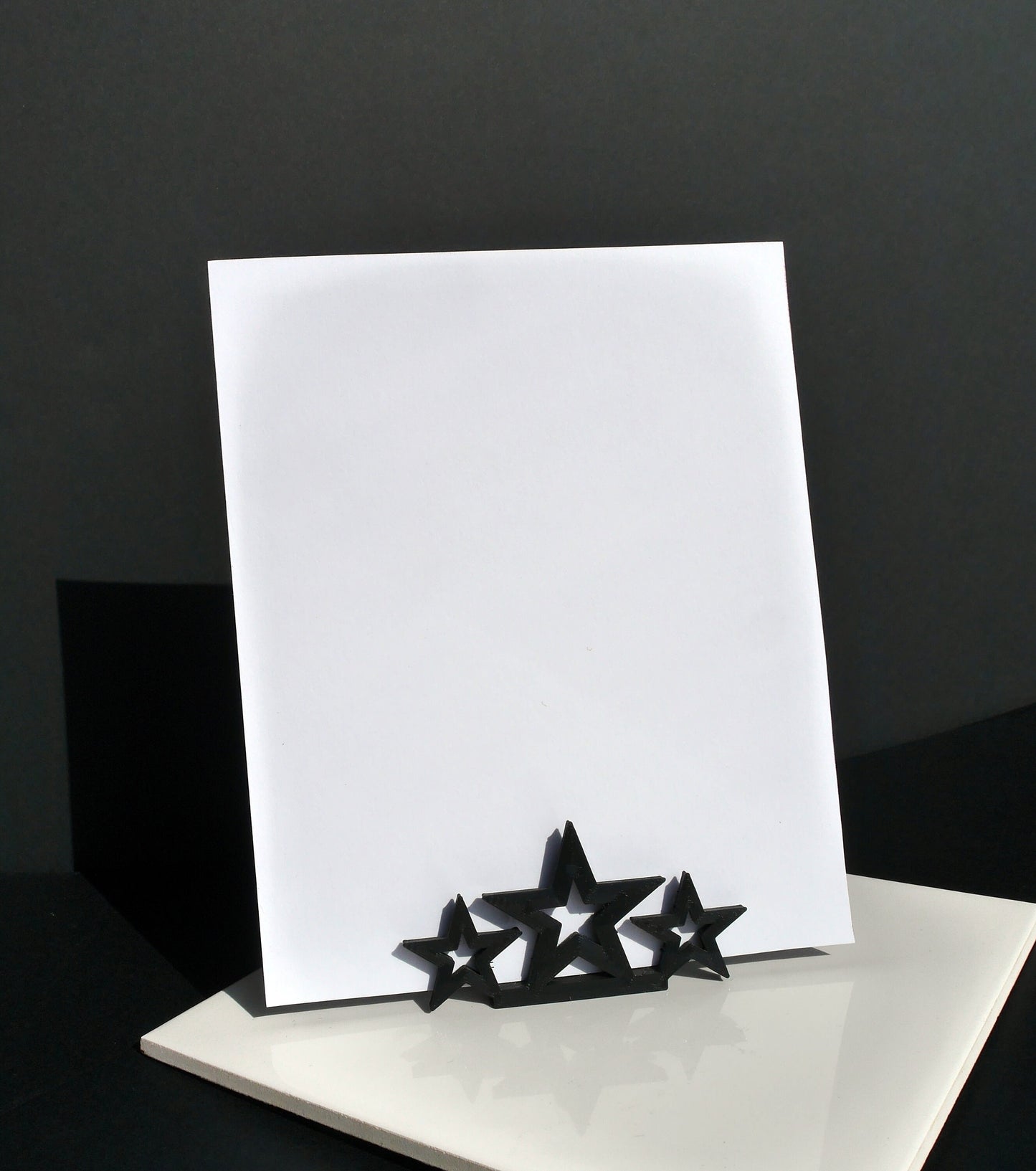 Large Star Shaped Wedding Table Name Stands