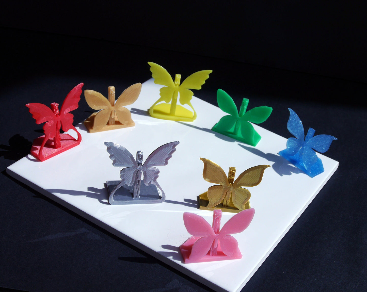 Butterfly Shaped Escort Place Card Holders