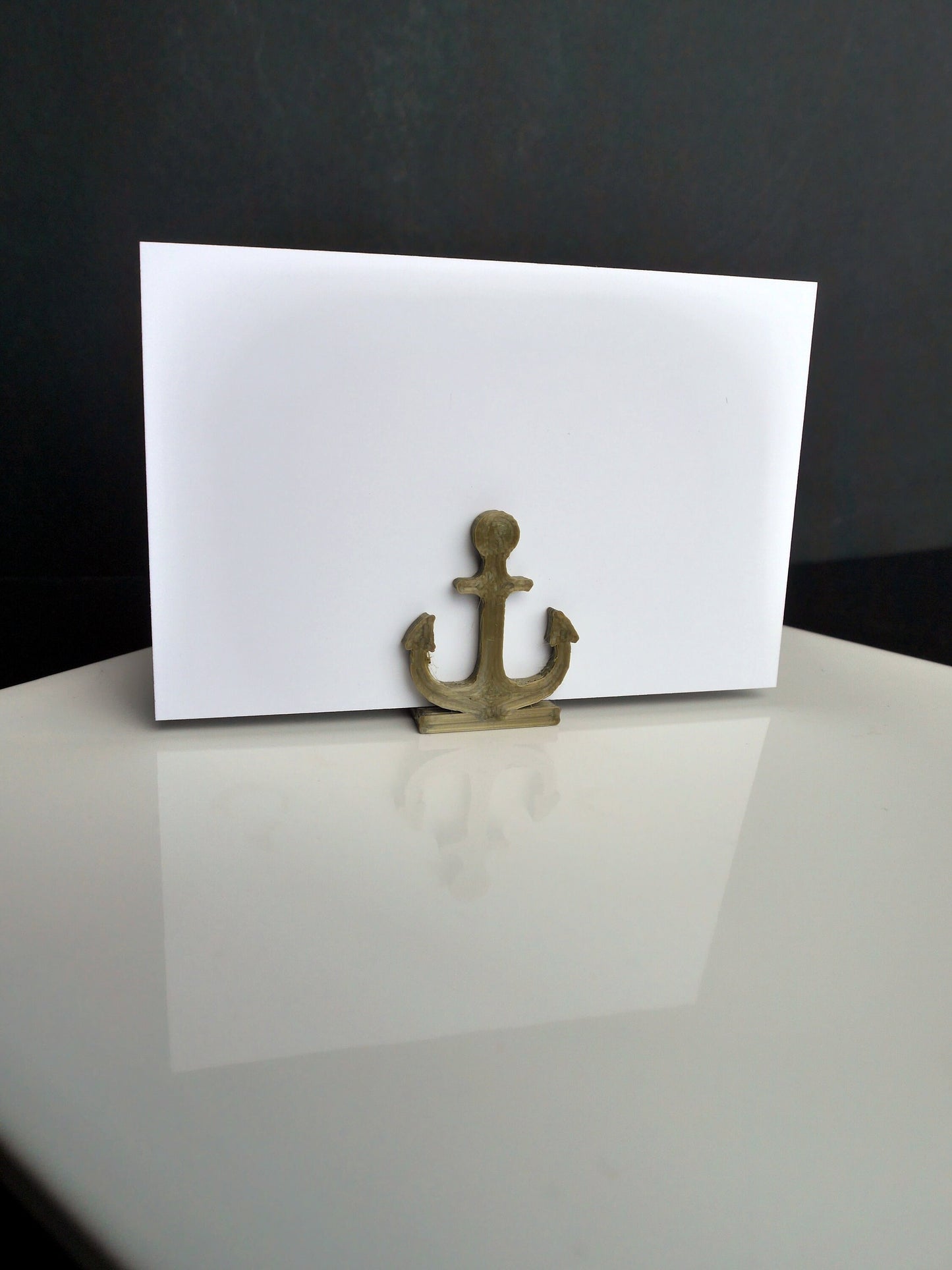 Nautical Boat Anchor Shape Name Place Holders