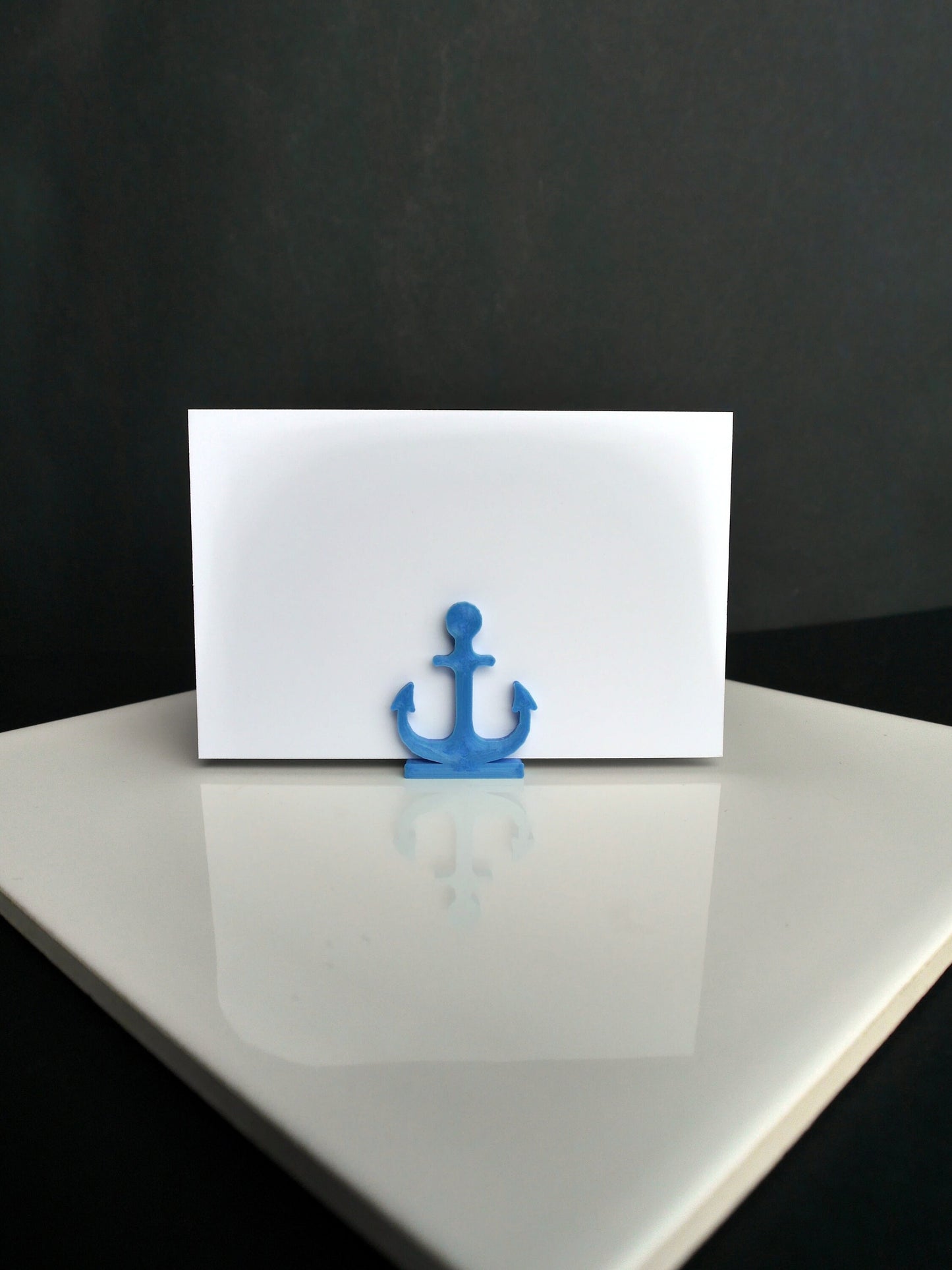 Nautical Boat Anchor Shape Name Place Holders