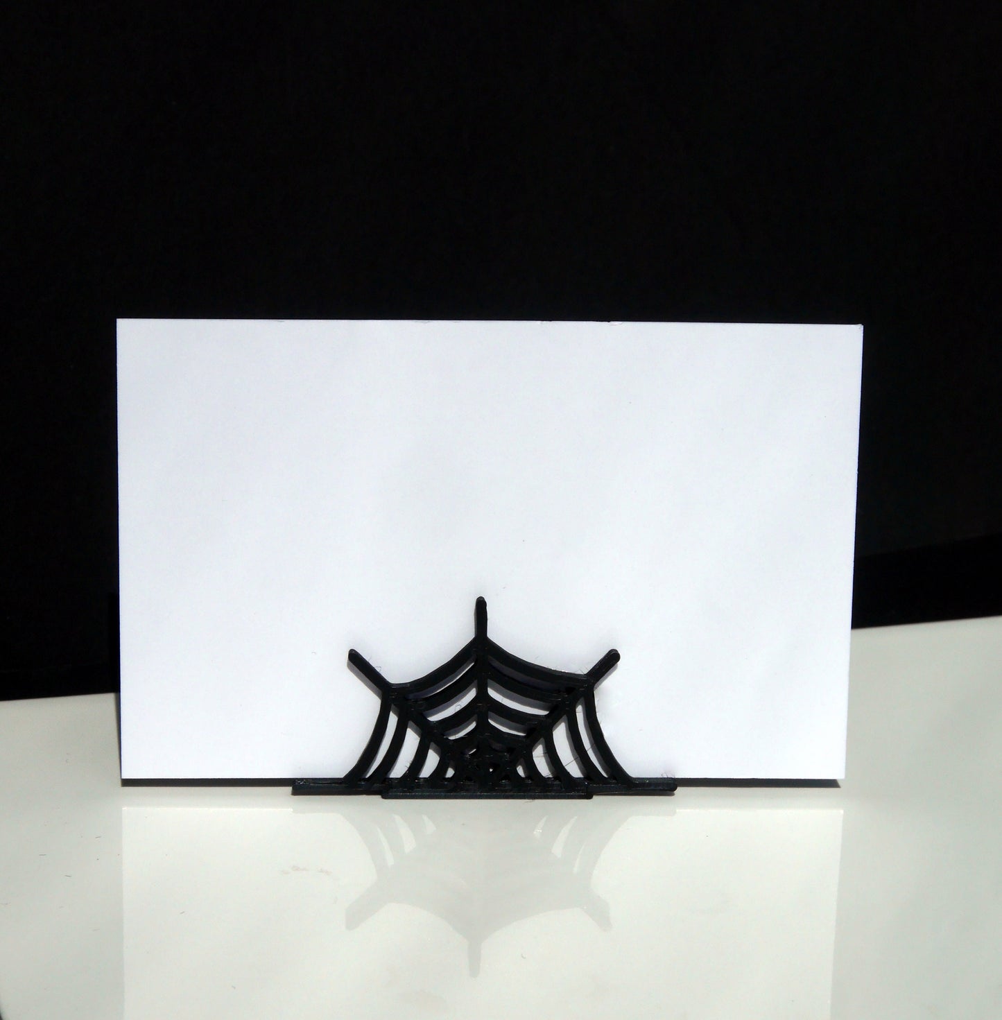 Spider Web Shaped Place Card Holders