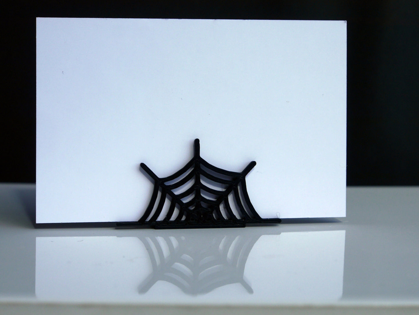 Spider Web Shaped Place Card Holders