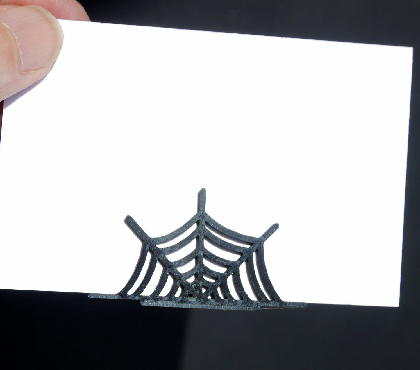 Spider Web Shaped Place Card Holders
