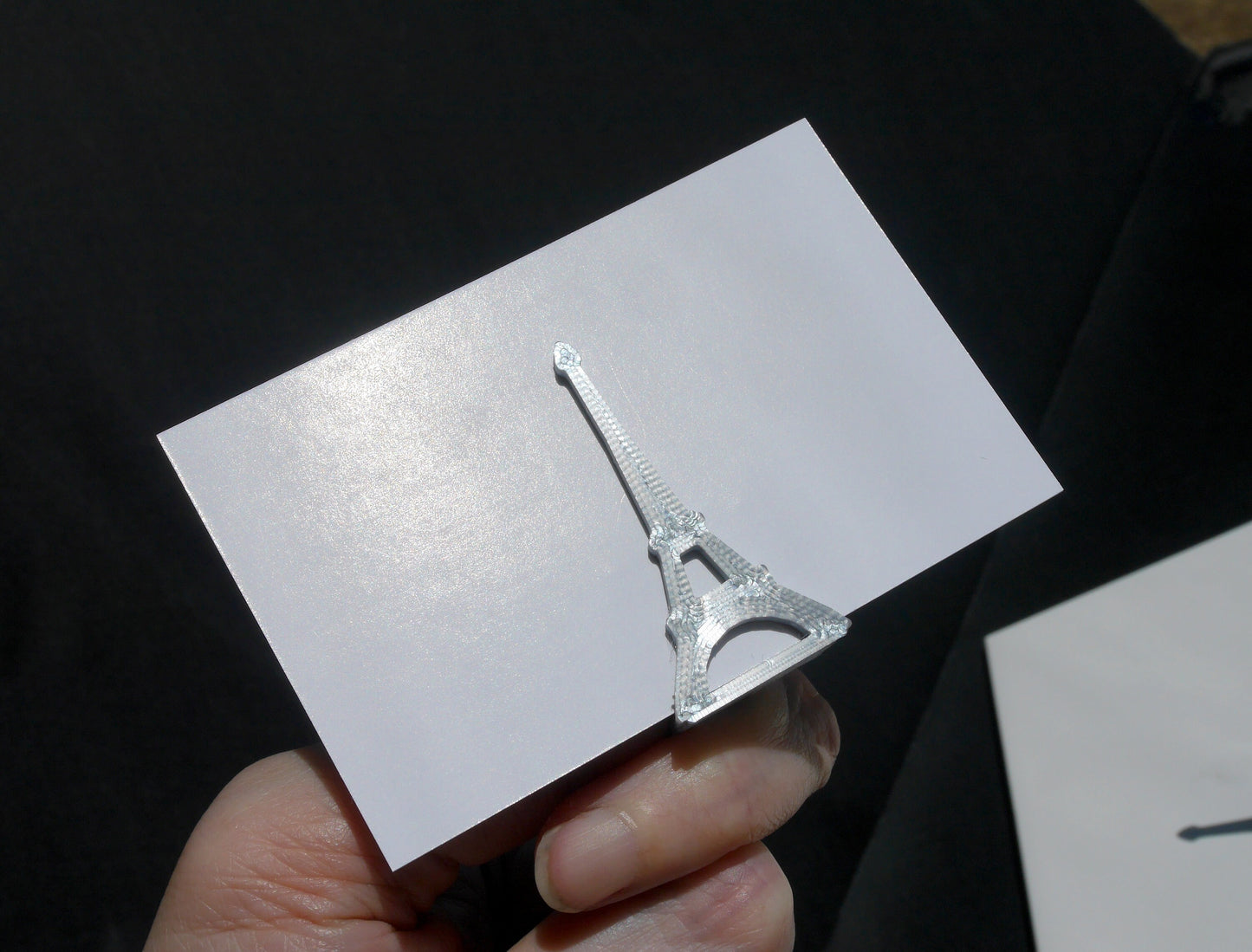 French Paris Tower Theme Wedding Name Display Card Holders