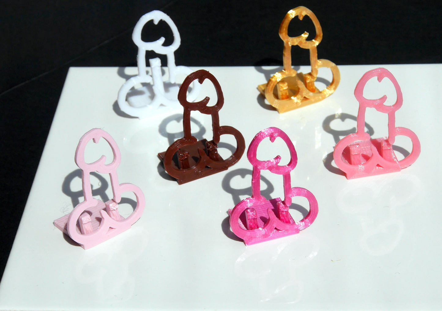 Willy Shaped Party Name Card Holders