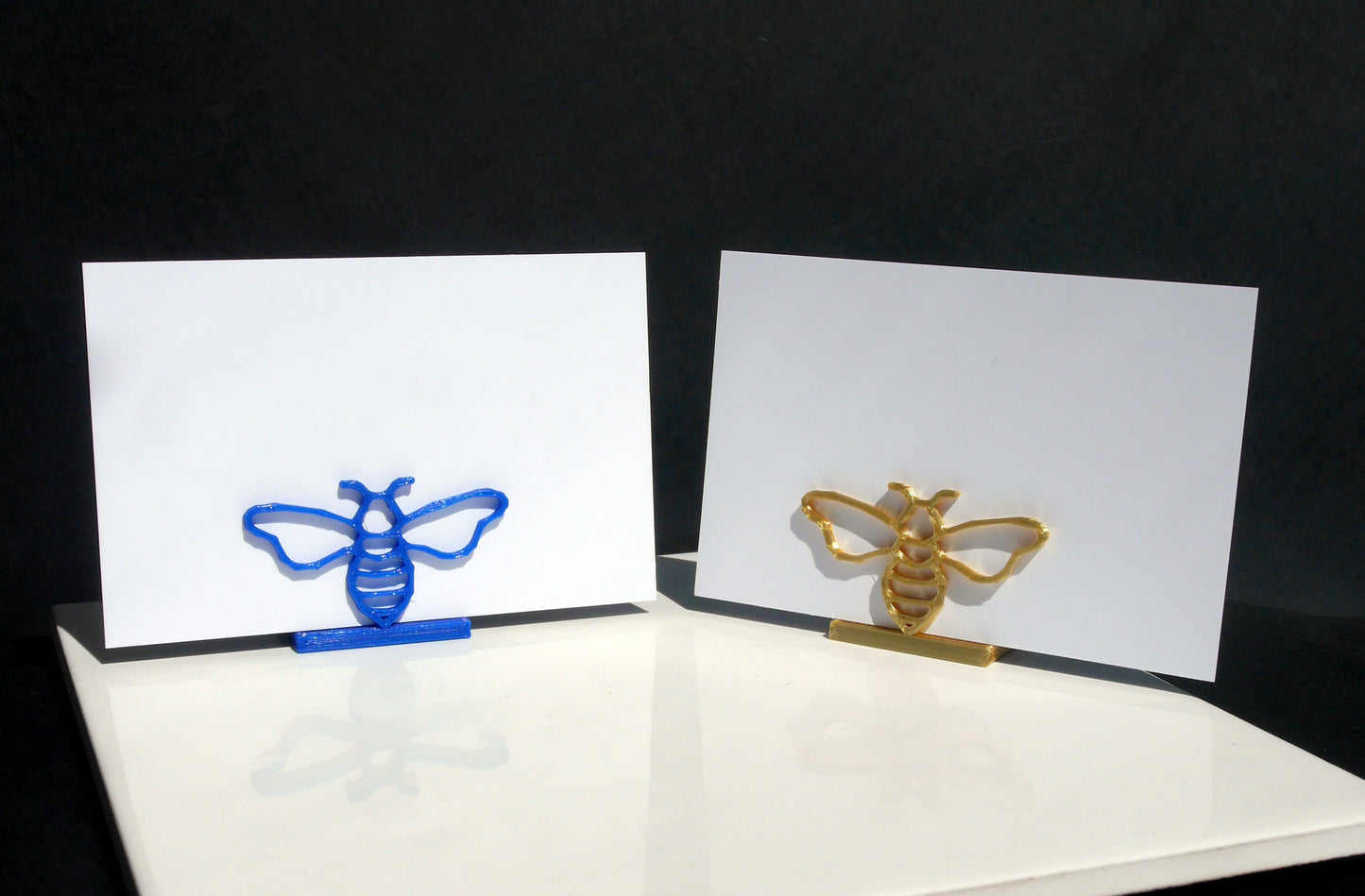 Honeybee Shaped Wedding Name Stands