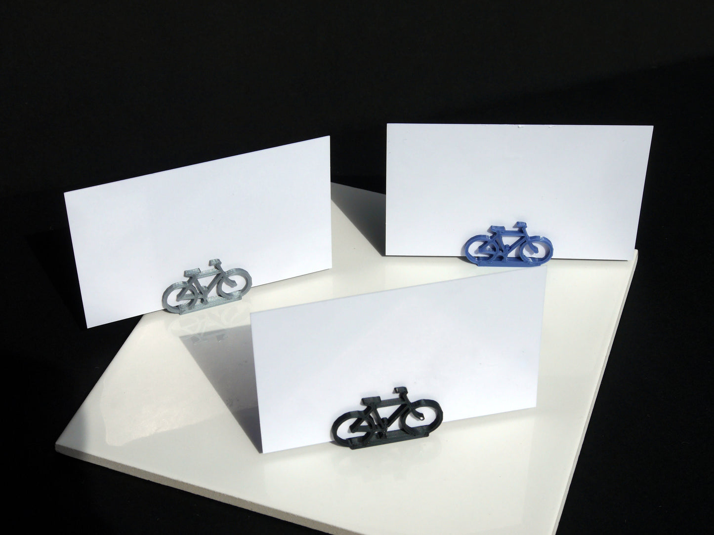Bicycle Shaped Place Card Holders