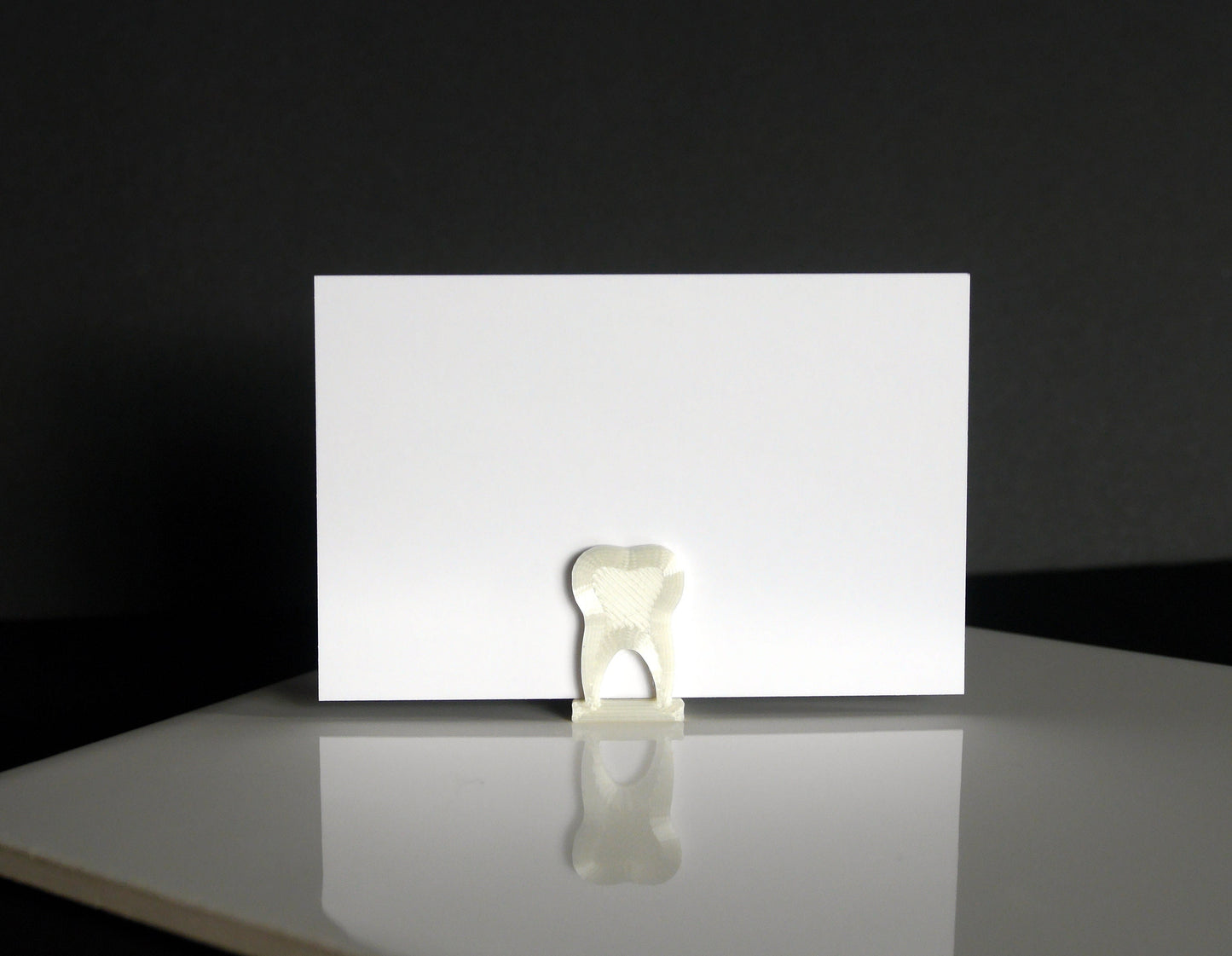 Tooth Shaped Wedding Name Stands
