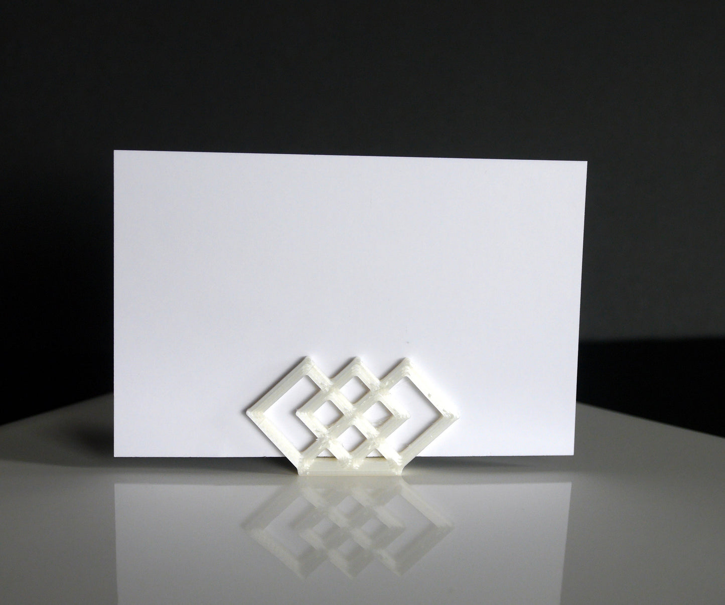 Gatsby Theme Geometric Square Shaped Wedding Name Stands