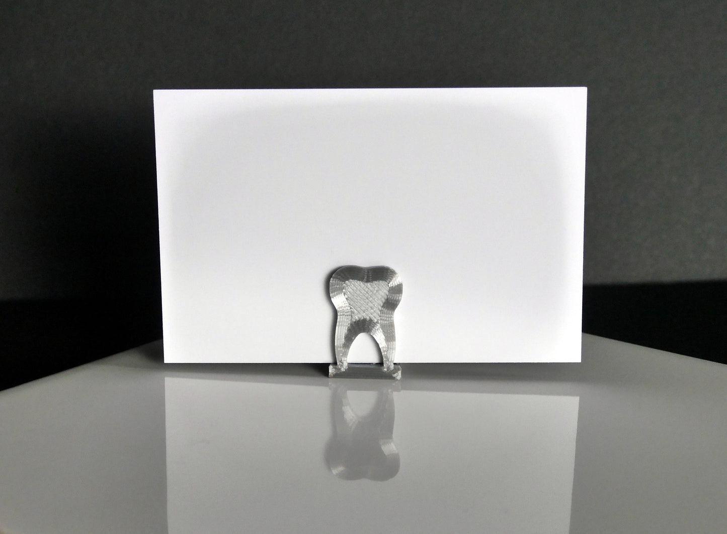 Tooth Shaped Wedding Name Stands