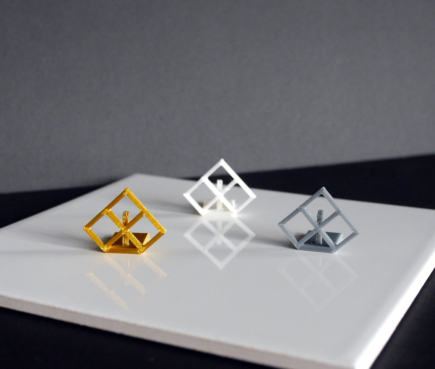 Gatsby Theme Art Deco Shape Geometric Wedding Name Stands