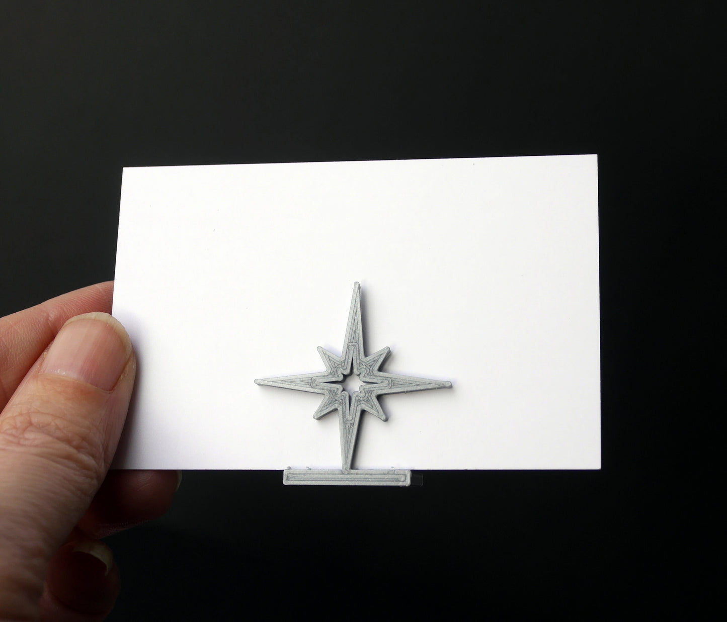 North Star Polaris Shaped Card Place Holders