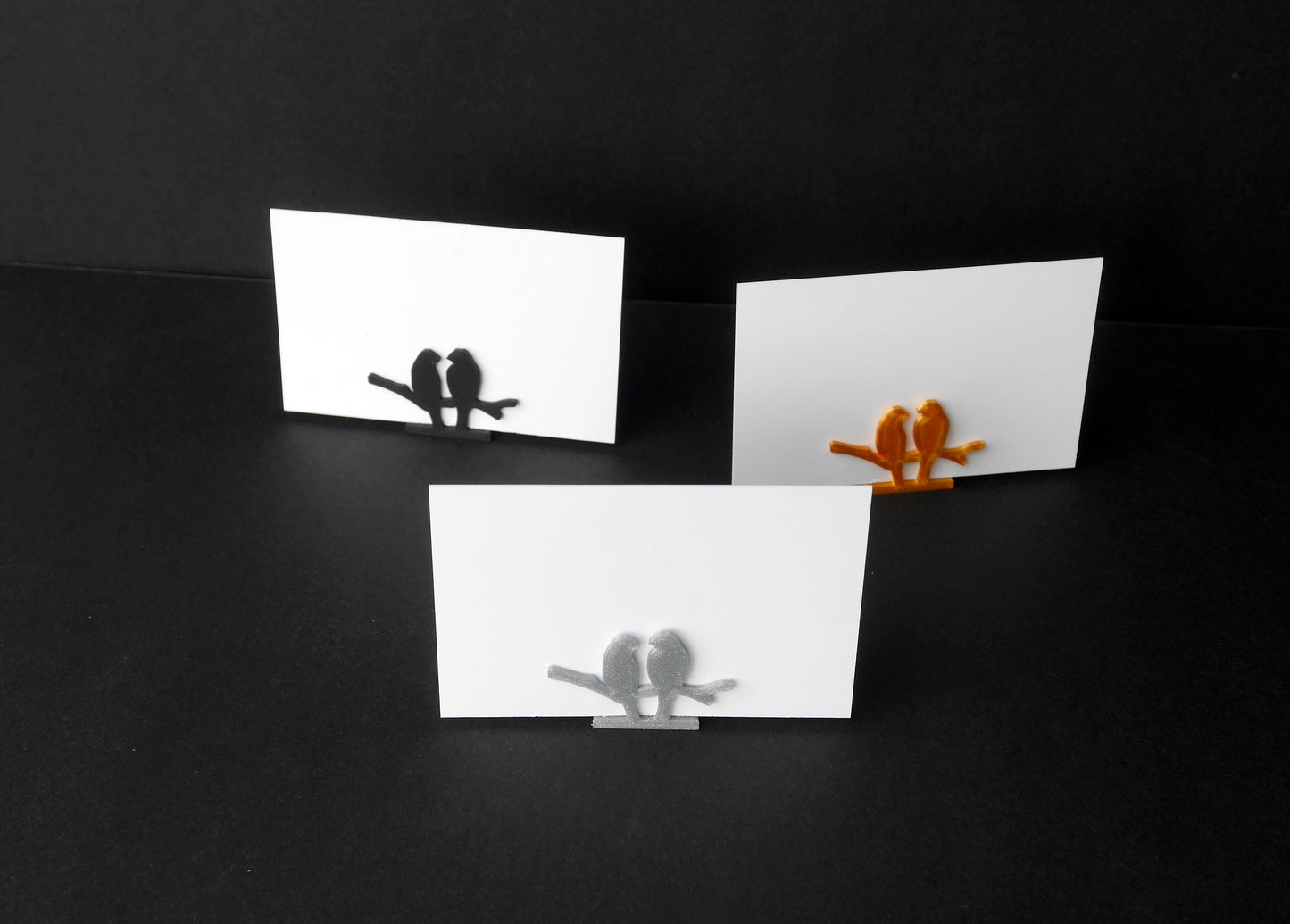 Bird Shaped Name Stand Seating Place Holders