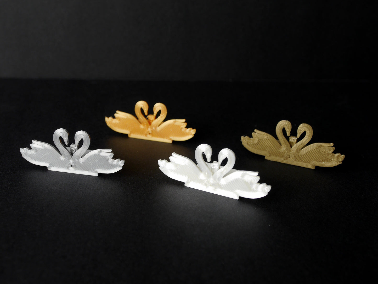 Swan Shaped Wedding Name Stands