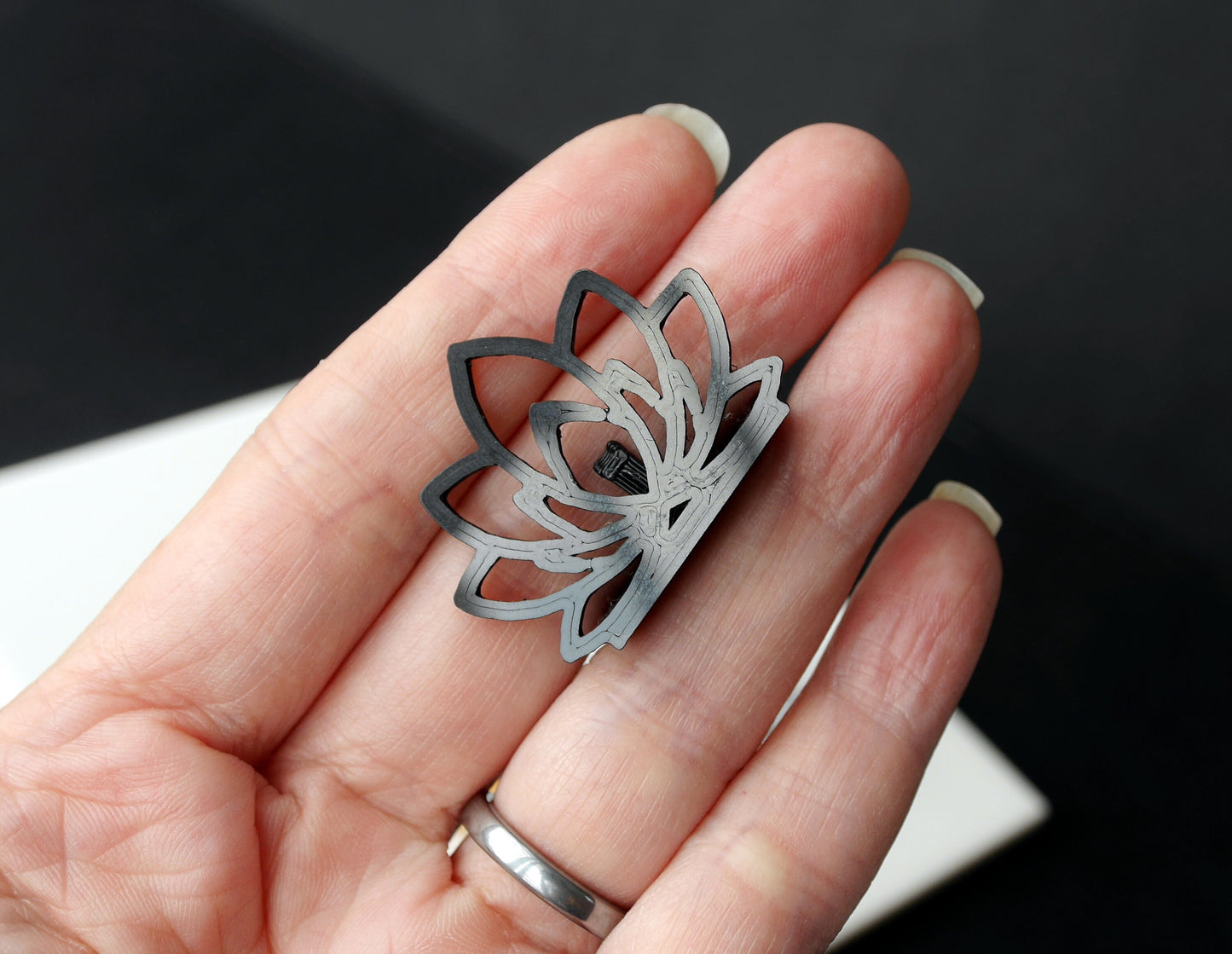 Lotus Blossom Shaped Place Card Holders