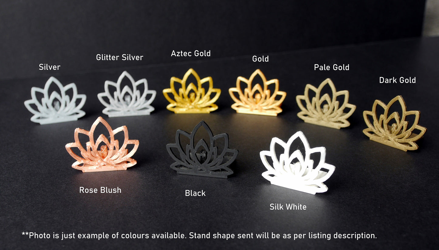 Swan Shaped Wedding Name Stands