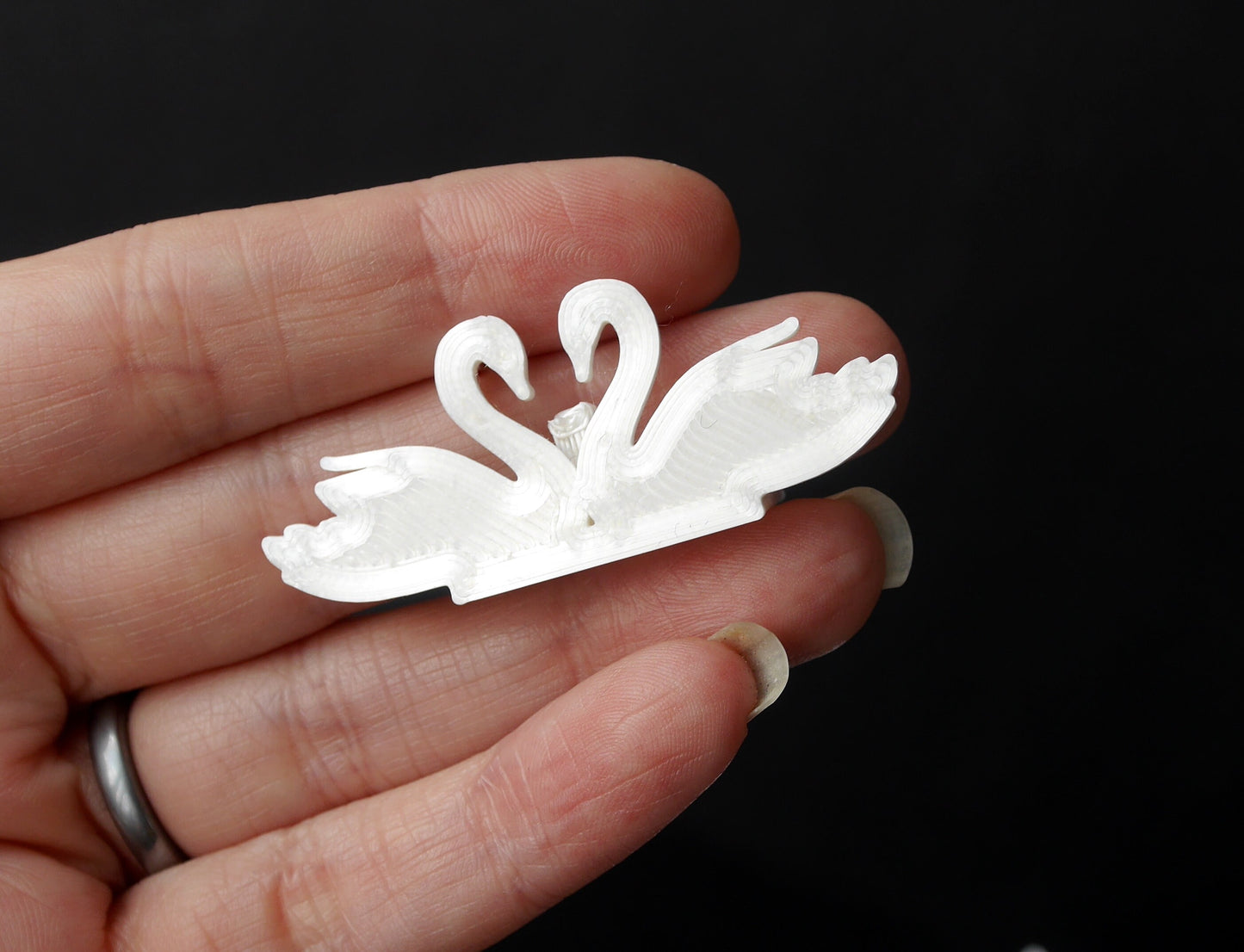 Swan Shaped Wedding Name Stands