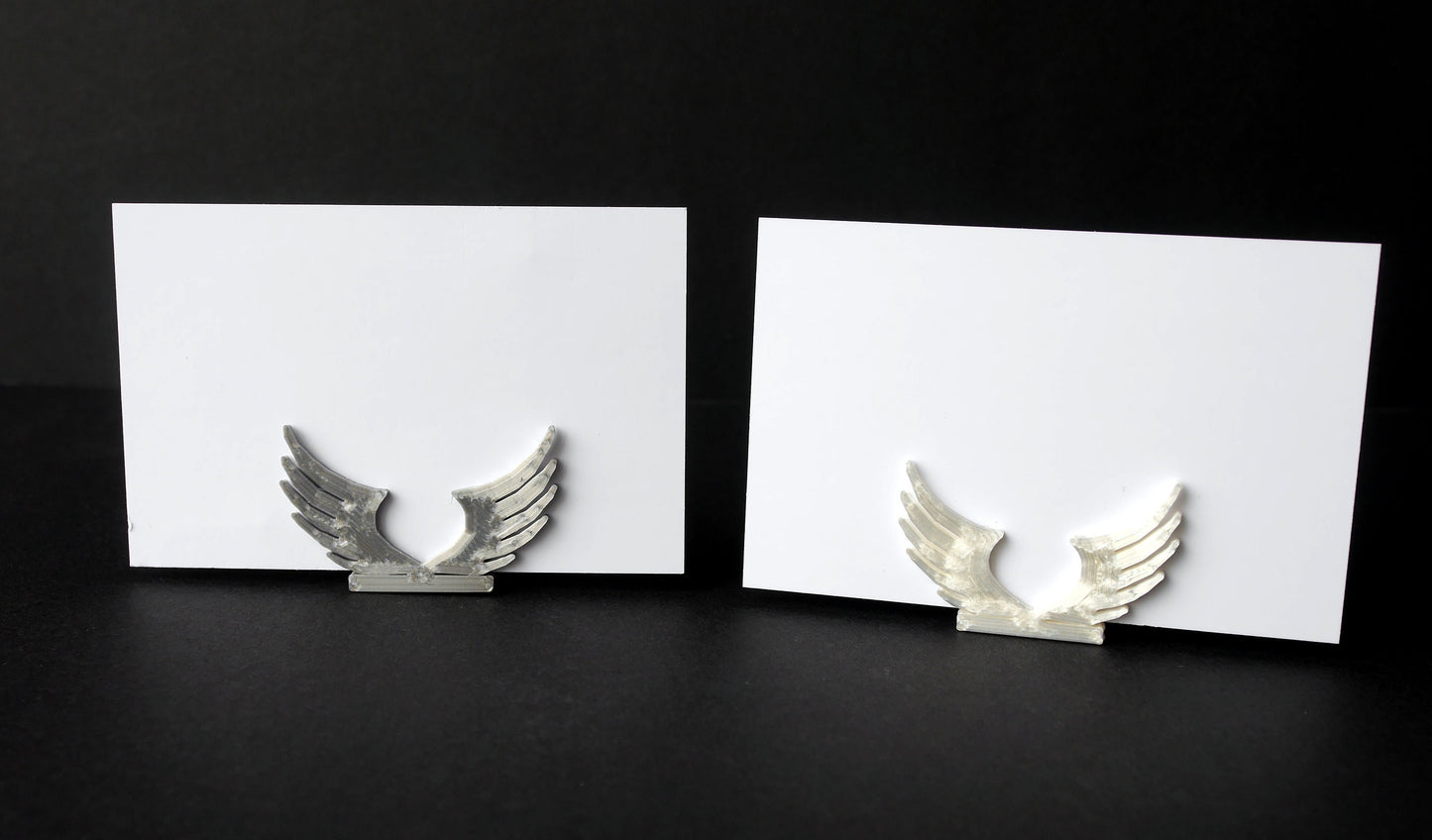 Angel Wings Shaped Wedding Name Stand Place Card Holders