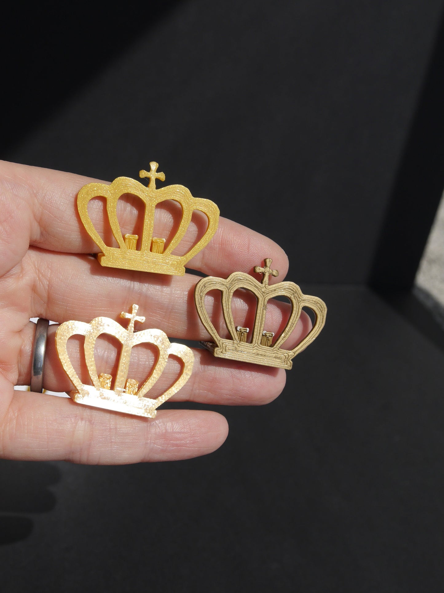 Princess Queen Crown Shaped Wedding Name Stands