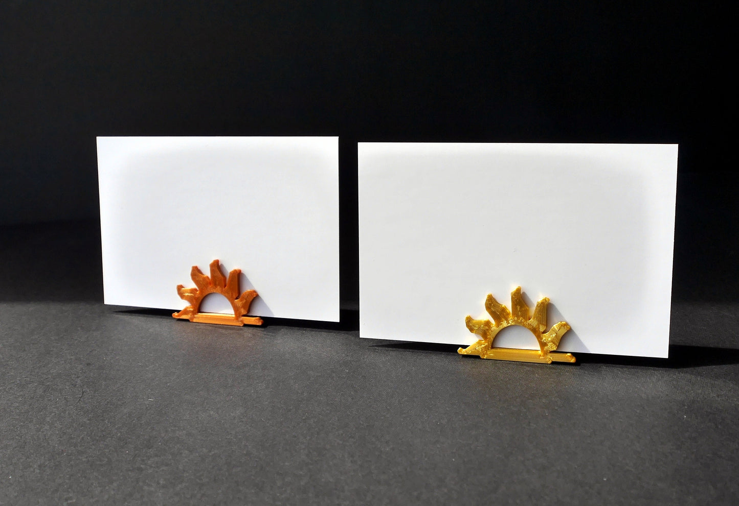Sun Beam Shape Escort Card Name Holders
