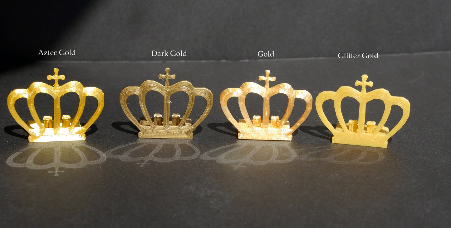 Princess Queen Crown Shaped Wedding Name Stands