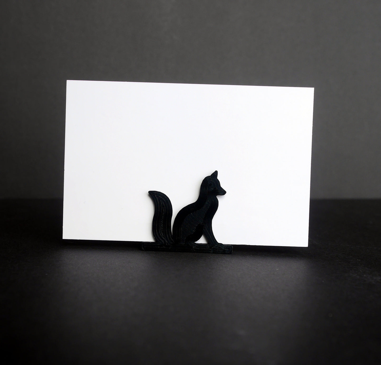 Fox Shaped Wedding Name Stands