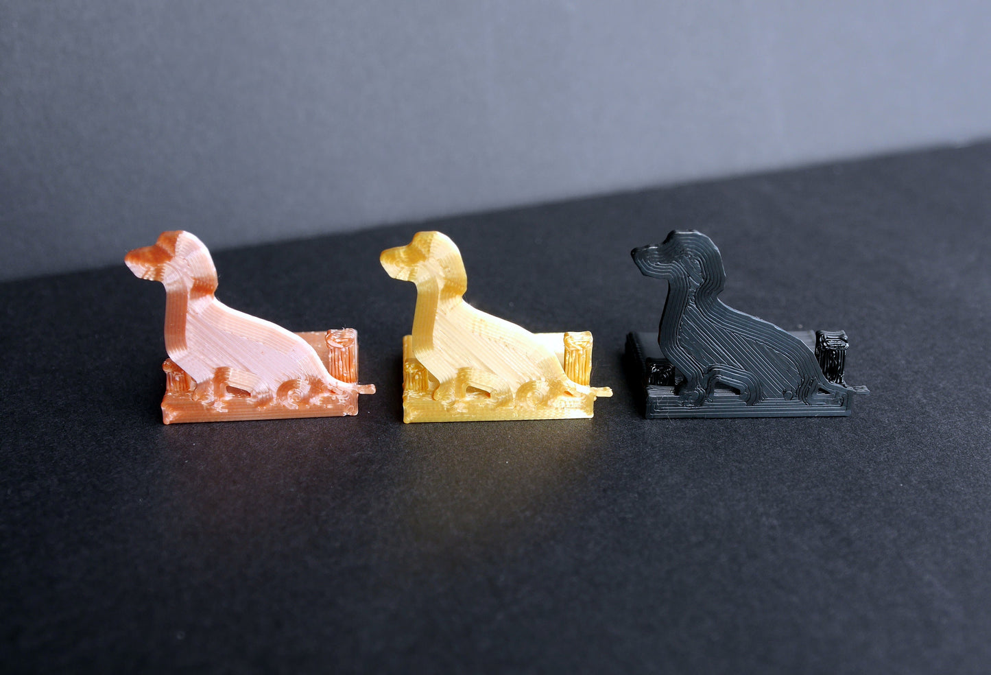 Dachshund Pet Dog Shaped Wedding Name Stand Place Holders