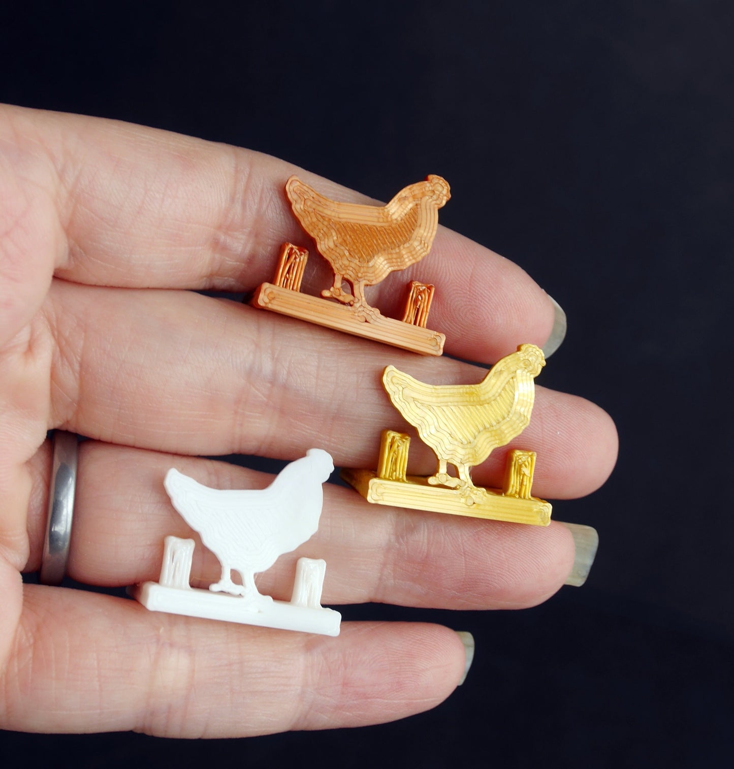 Farmyard Animal Shaped Themed Name Card Stands (Chicken, Goat, Sheep and Pigs)
