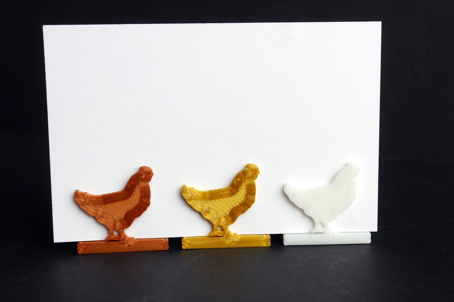 Farmyard Animal Shaped Themed Name Card Stands (Chicken, Goat, Sheep and Pigs)