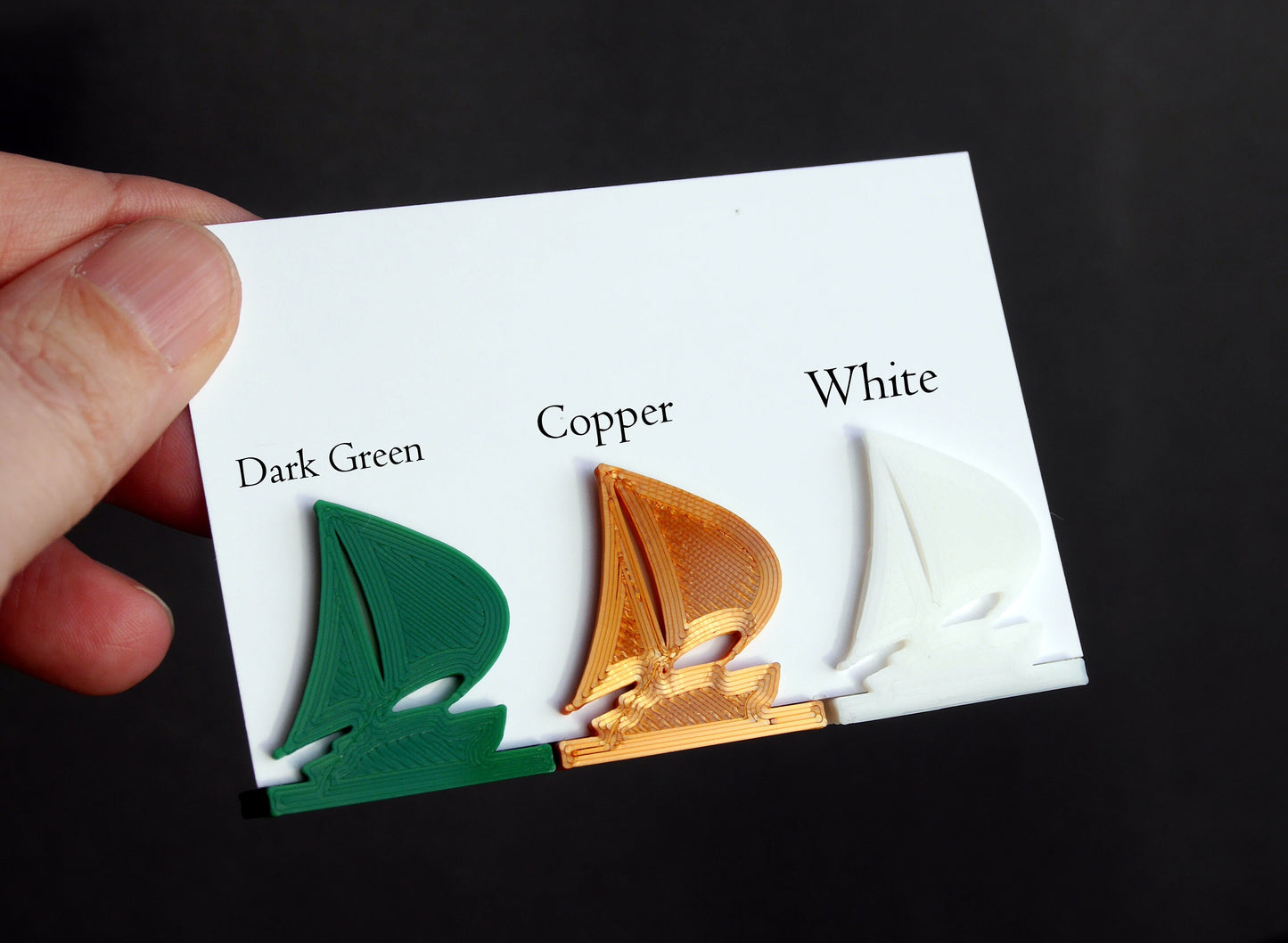 Nautical Theme Boat Shape Wedding Name Place Holders