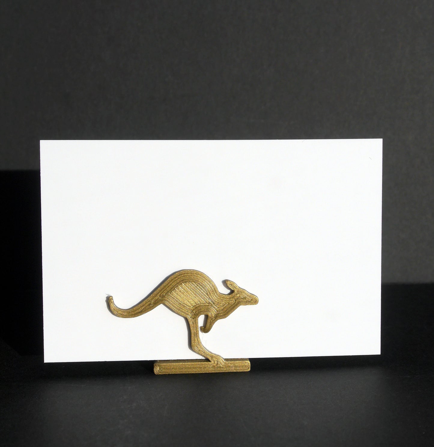 Australian Kangaroo Shaped Place Card Holders