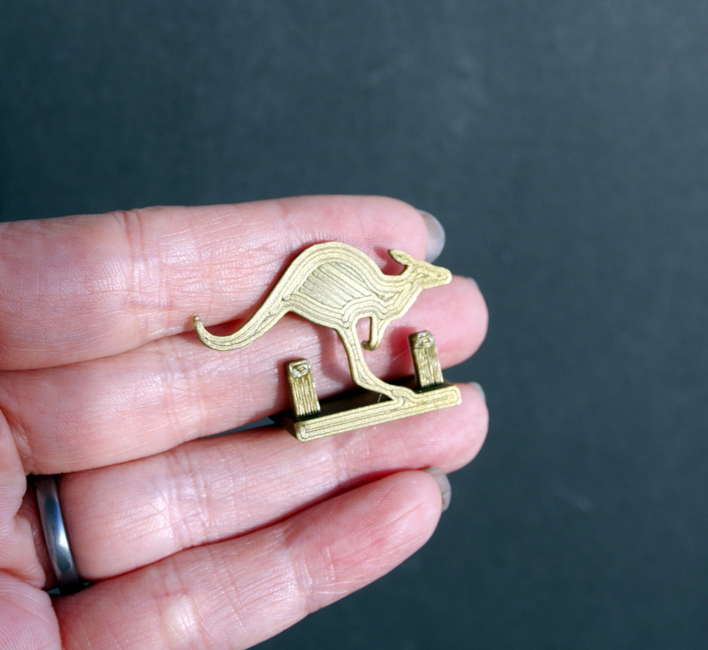 Australian Kangaroo Shaped Place Card Holders