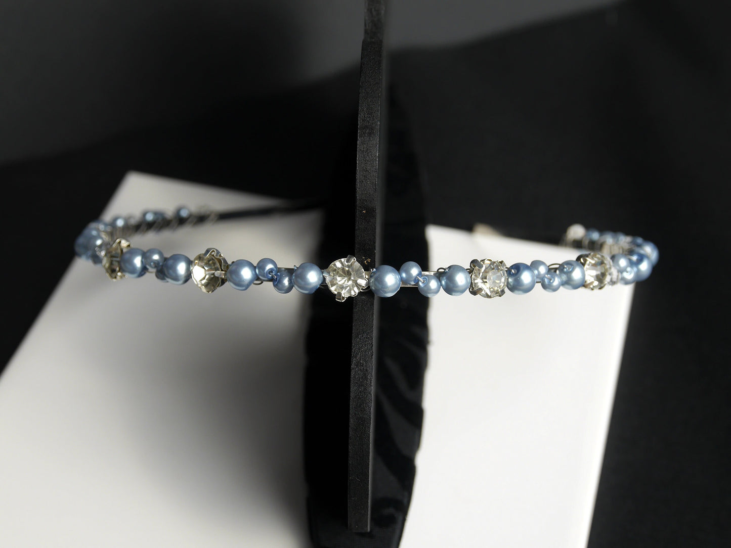 Thin Light Blue Prom Wedding Bridesmaid Hair Accessory