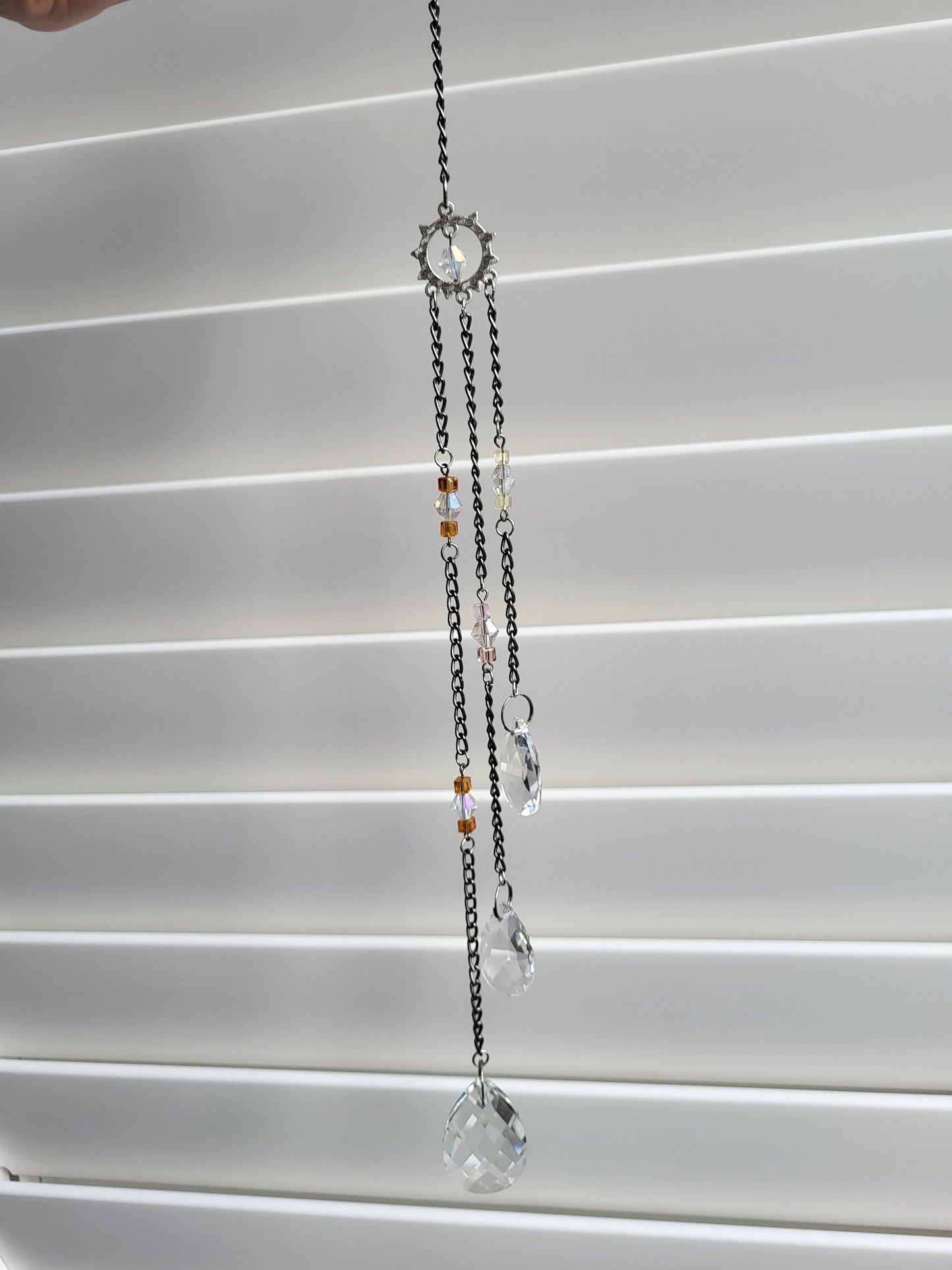 Glass Sun Chandelier, Crystal Sun Catcher Decoration, Window Suncatcher, Window Light Catcher, Suncatcher Mobile, Glass Suncatcher