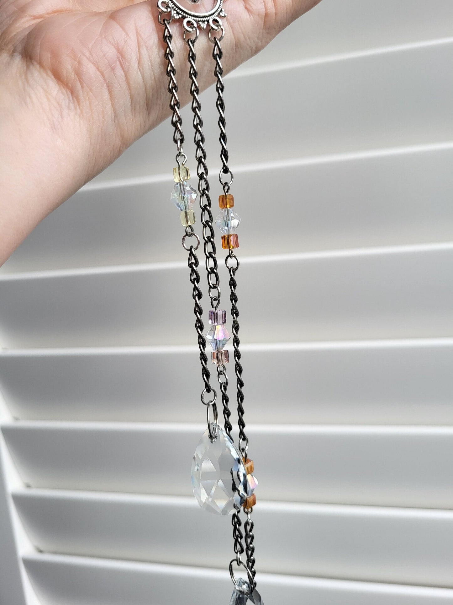 Glass Sun Chandelier, Crystal Sun Catcher Decoration, Window Suncatcher, Window Light Catcher, Suncatcher Mobile, Glass Suncatcher